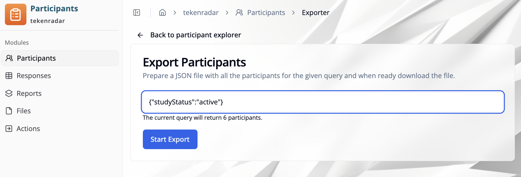 Open exporter